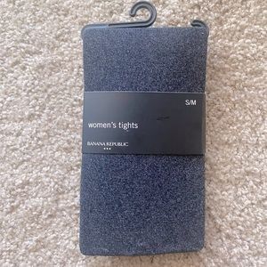 NWT Women’s Banana Republic Dark Gray Tights - size S/M